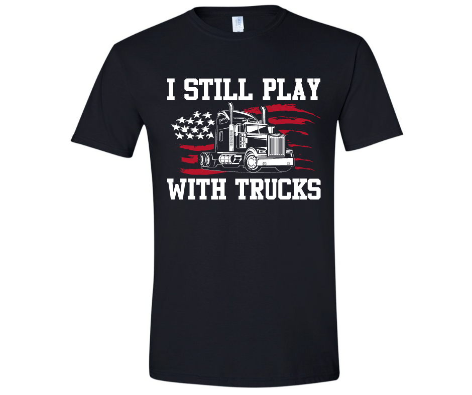 Vintage Graphic Tees | I still play with Truck Tee | HellBound Designs