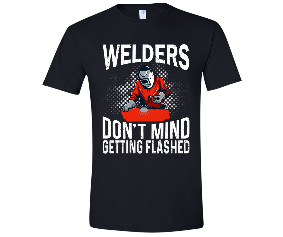 Welders Don't Mind Getting Flashed